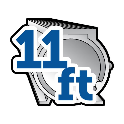 11 ft ClearDeck graphic